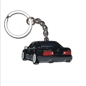 Lexus LS400 Black Keychain
